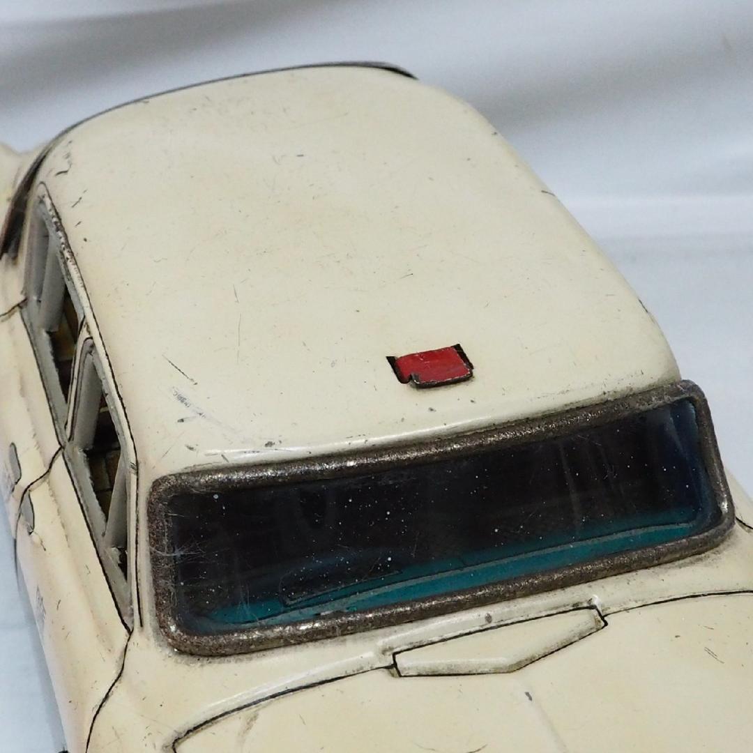 萬代屋【初代トヨペット クラウン警視庁パトカー欠品有】ブリキtin car箱無