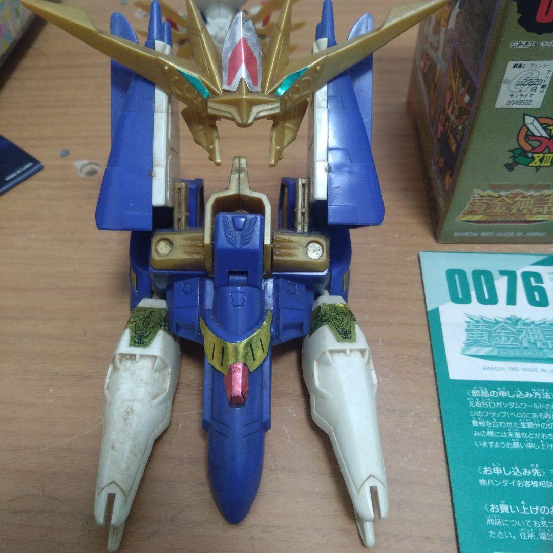 d*i様 元祖SDガンダム　プラモデル　太陽騎士ゴッドガンダム　組立済み