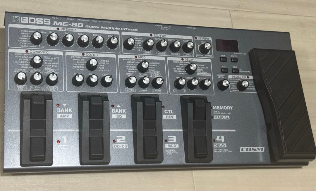 BOSS ME80 マルチエフェクター
