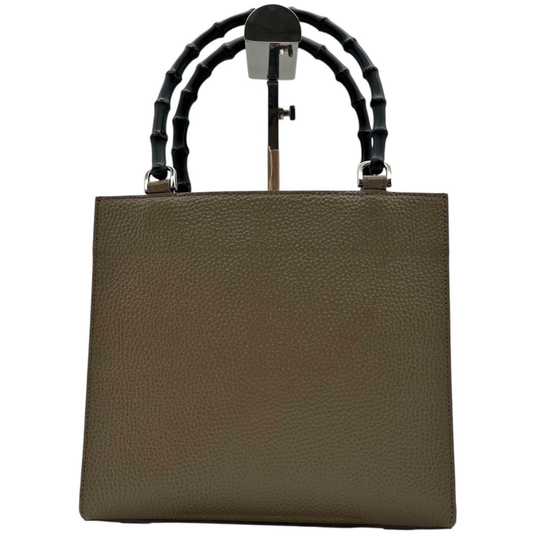 未使用　A.D.M.J　モーツァルト　ショルダーバッグ　2way　バンブー　ロゴ