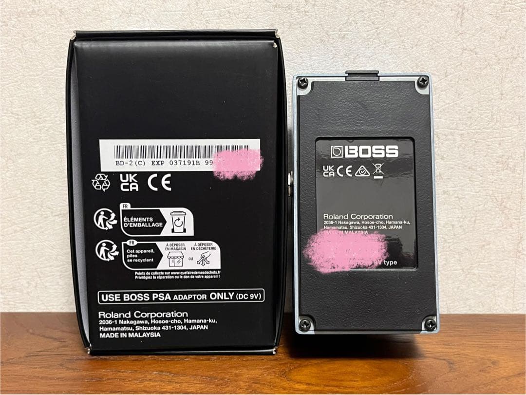 BOSS BD-2 ブルースドライバー 美品