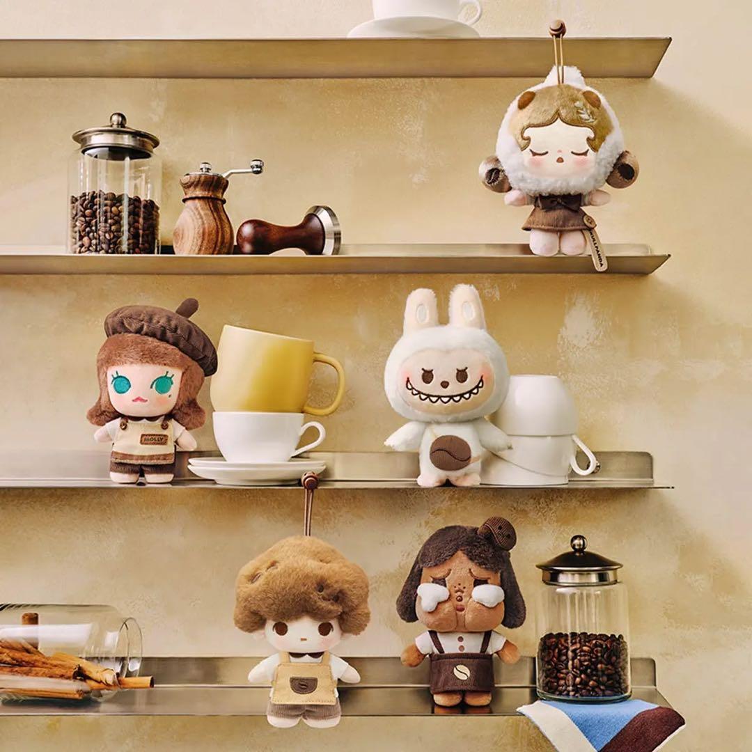 POP BEAN コーヒーファクトリーシリーズぬいぐるみペンダント