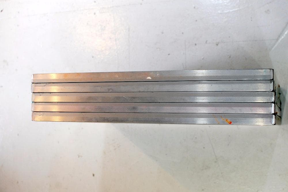 シルクスクリーン アルミ枠 外寸W510/H610mm 5枚セット（送料込み）