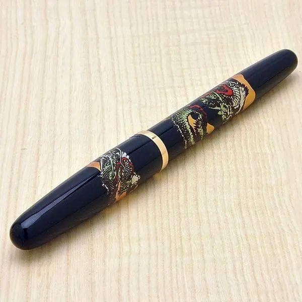値下げしました！！【新品】プラチナ万年筆 近代蒔絵「美巧・双龍」細字（Ｆ）