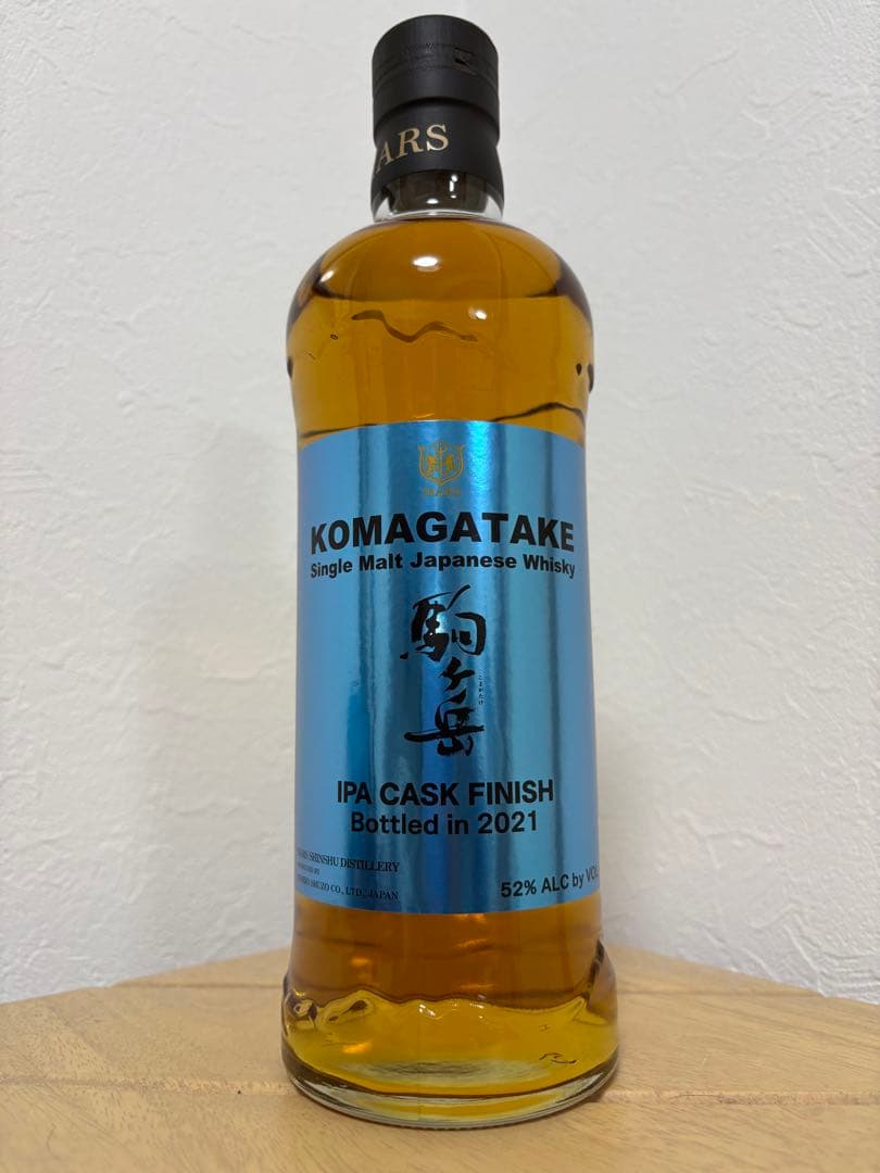 シングルモルト駒ヶ岳 IPAカスク フィニッシュ Bottled in 2021