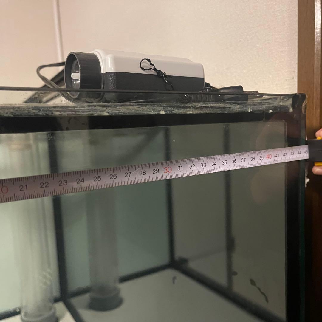 900 アクリル水槽　オーバーフロー 大型水槽 & キャビネット水槽台