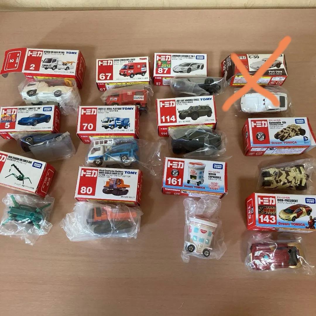 希少⭐️タカラトミー ドリームトミカ バットモービル4th等ミニカー12個セット