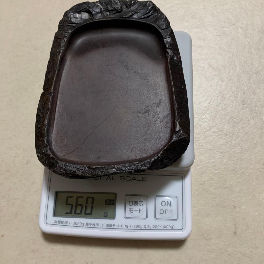 硯　すずり　アンティーク　工芸品　書道　13×10.3㎝