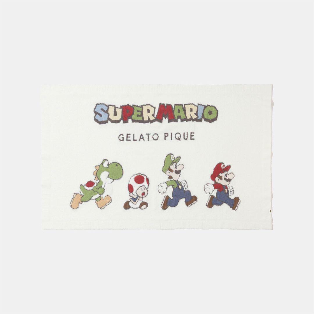 スーパーマリオ　ブランケット　ジェラートピケ（新品）
