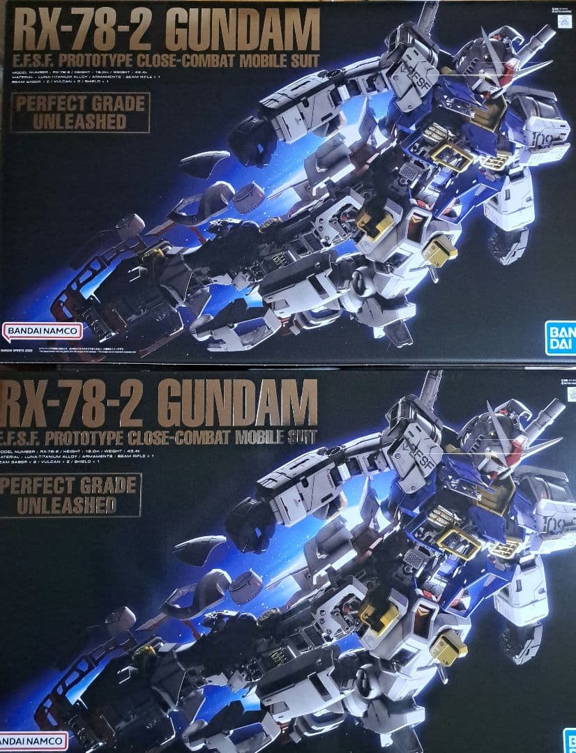 PG UNLEASHED 1/60 RX-78-2 ガンダム プラモデル