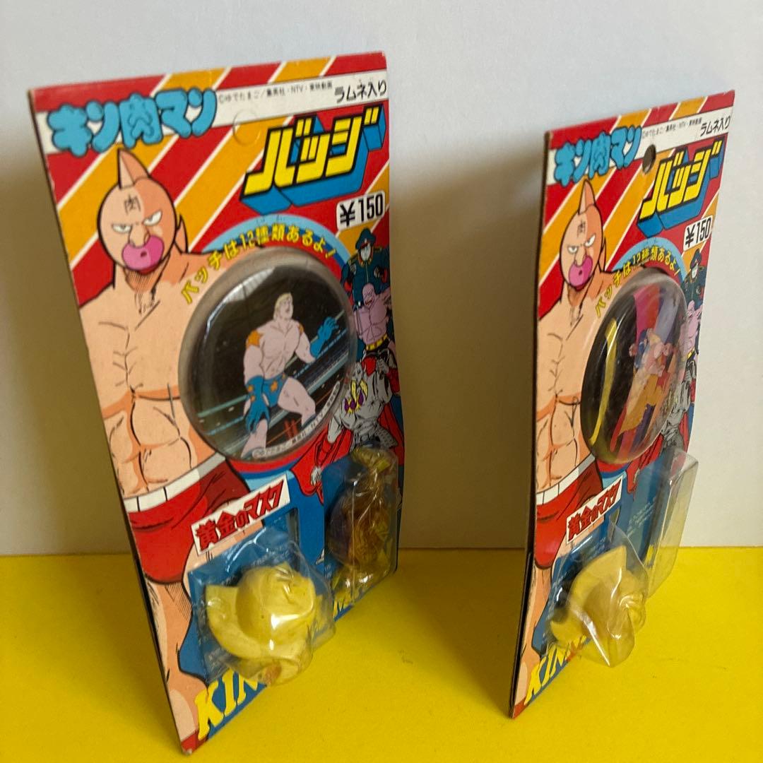H*i様 キン肉マン バッジ 黄金のマスク　2個セット