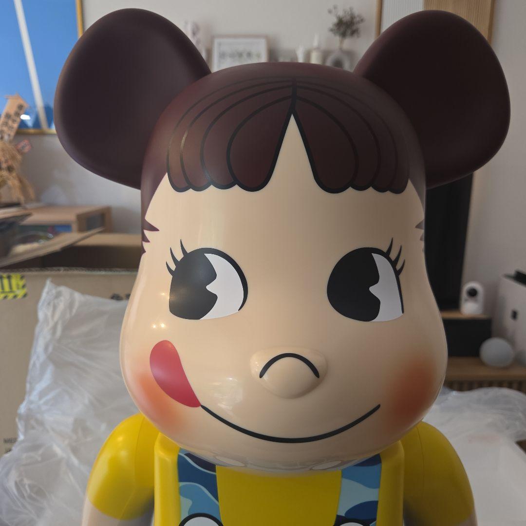 破格　BAPE® x ペコちゃん ベアブリック BE@RBRICK　1000%