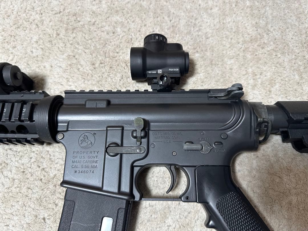 次世代電動ガン M4A1 東京マルイカスタム属品多数