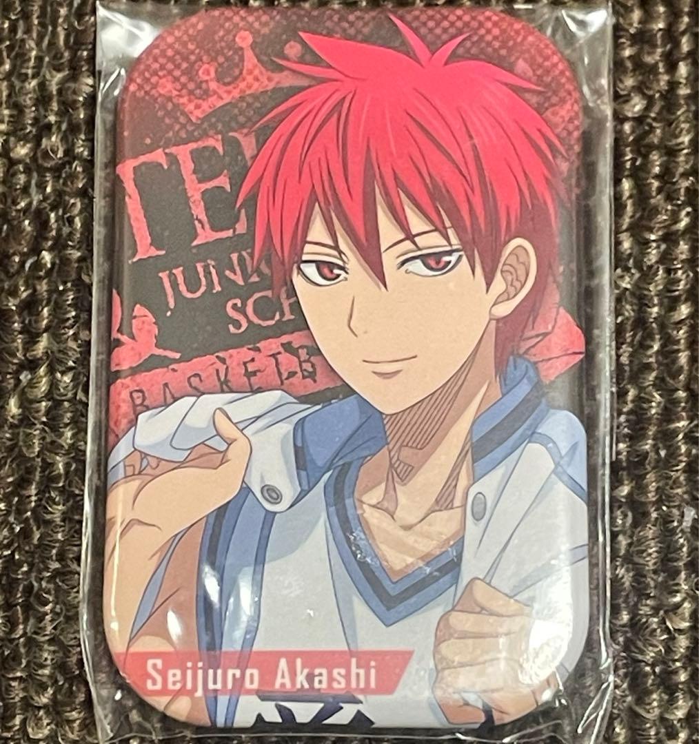 黒子のバスケ エンスカイ 帝光中 スクエア缶バッジ 赤司征十郎