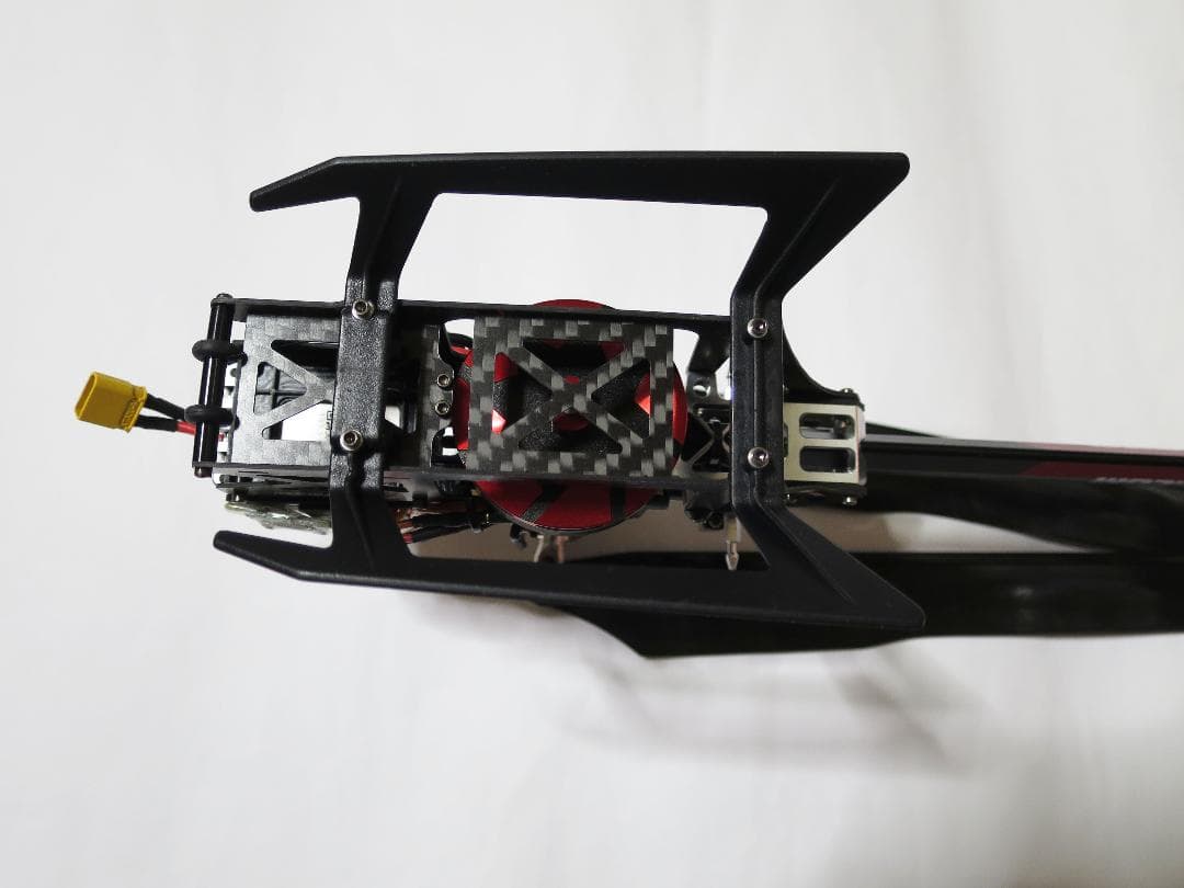 美品 OMPHOBBY M2 EVO Glamor Red レッド エボ ヘリ