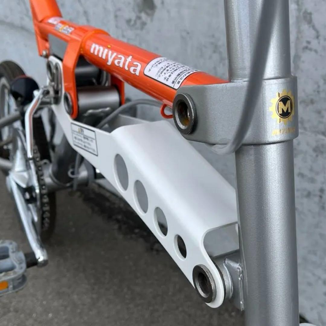 美品◼︎miyata ミヤタ トラベラー 折り畳み自転車 クイックフォールディング