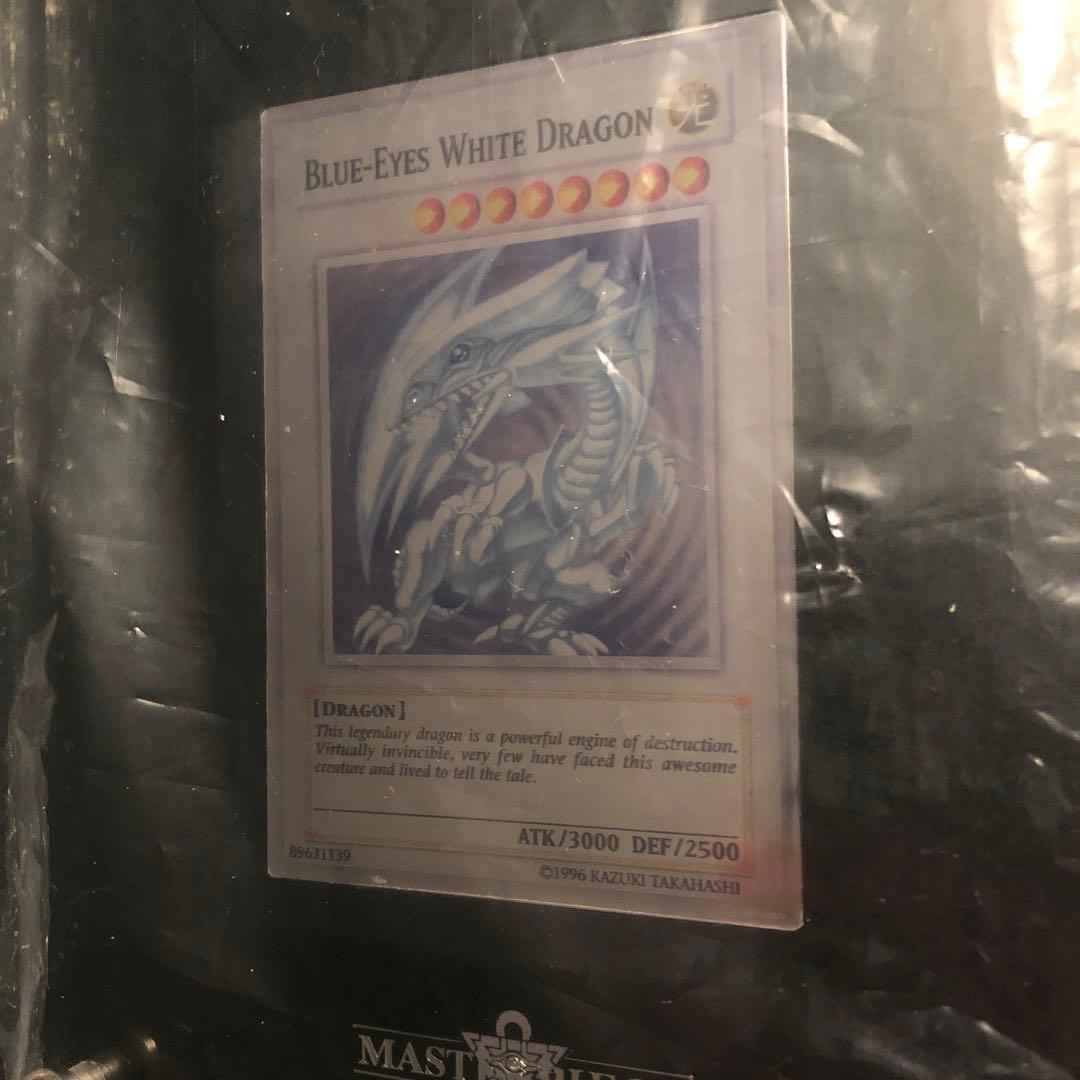 遊戯王OCG プラチナ製（純銀）青眼の白龍　ブルーアイズホワイトドラゴン　英語版