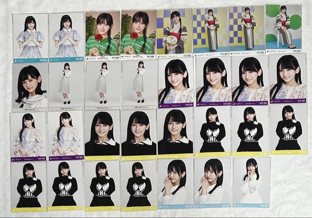 乃木坂46 池田瑛紗 生写真 セミコンプ