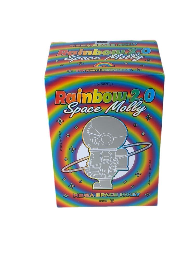 Rainbow Space Molly POP MART 400%虹2.0