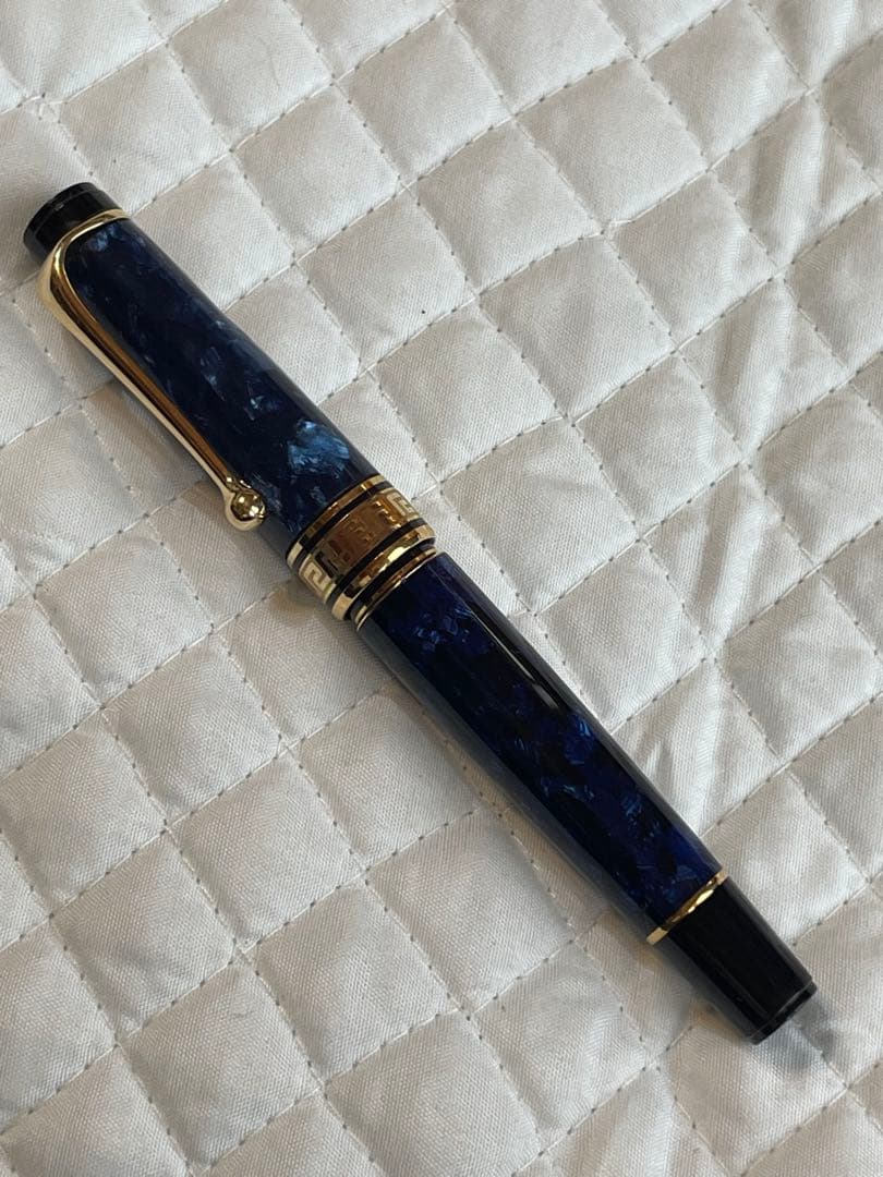 AURORA　アウロラ　万年筆　オプティマ　マーブル　ペン先14K