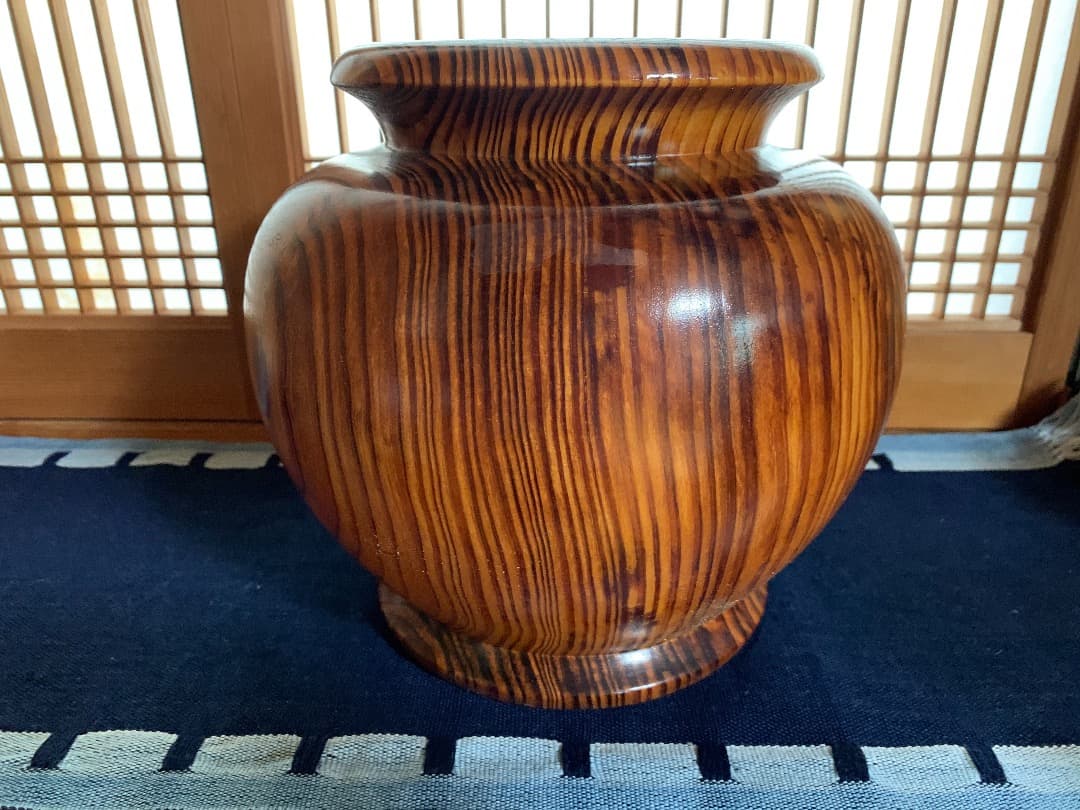 【国産】　地松　木壺