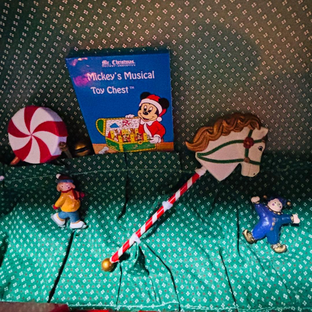 ディズニー ミッキー ミュージカル トイチェスト オルゴール★箱付き★
