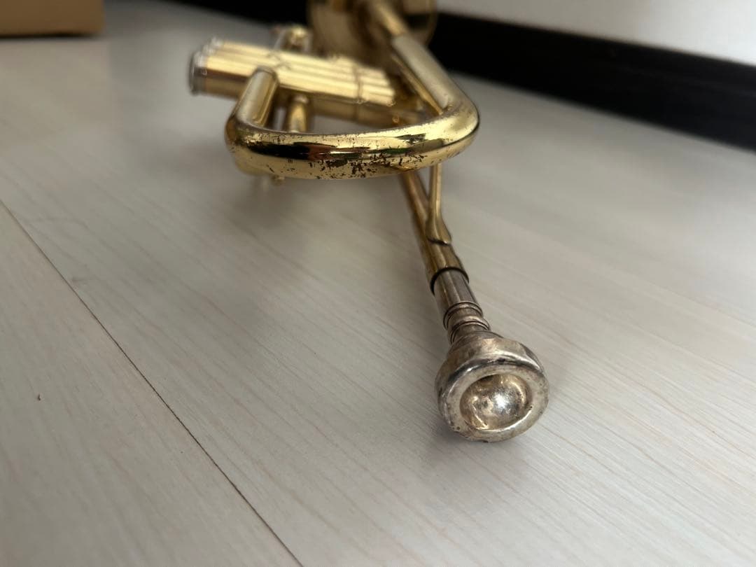 【ジャンク品】 YAMAHA トランペット YTR-235 ゴールド