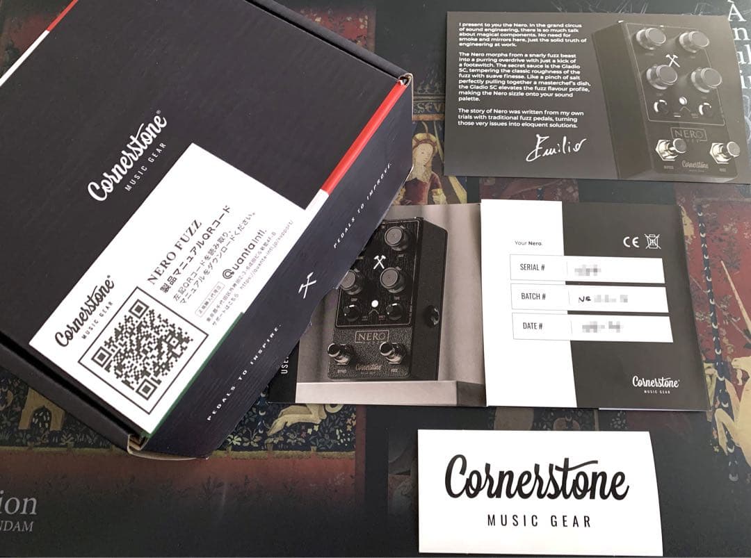 ギター Cornerstone NERO