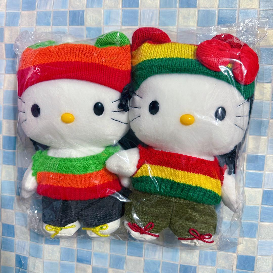 サンリオ　ディアーダニエル　ハローキティ　レゲエ　ぬいぐるみ　2点セット