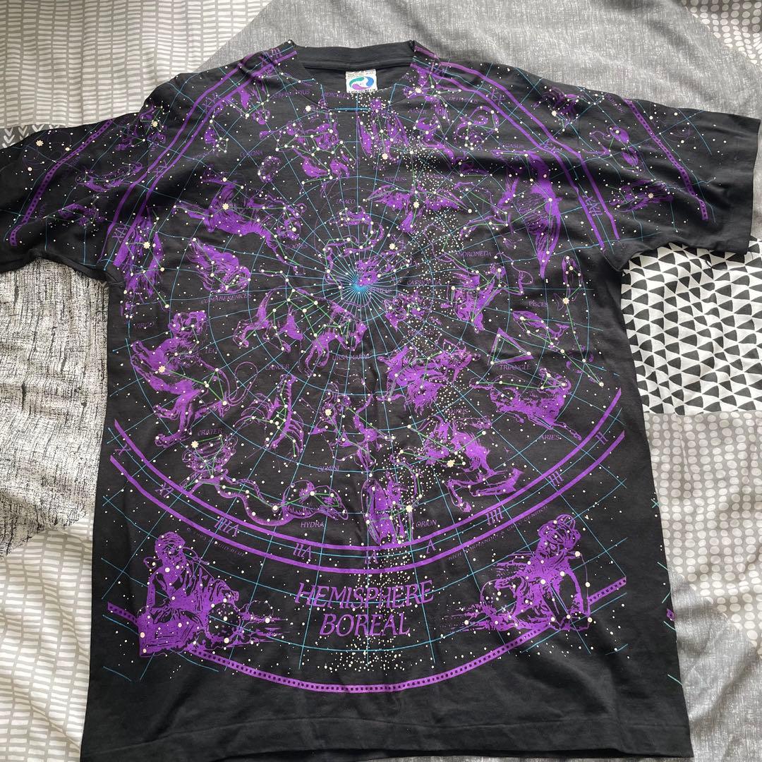 LIQUID BLUE 星座 Tシャツ XXL 90s 古着