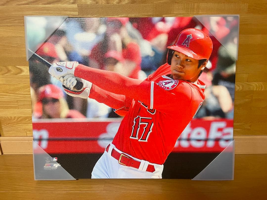 大谷翔平選手のフォトキャンバスパネル ２個セット
