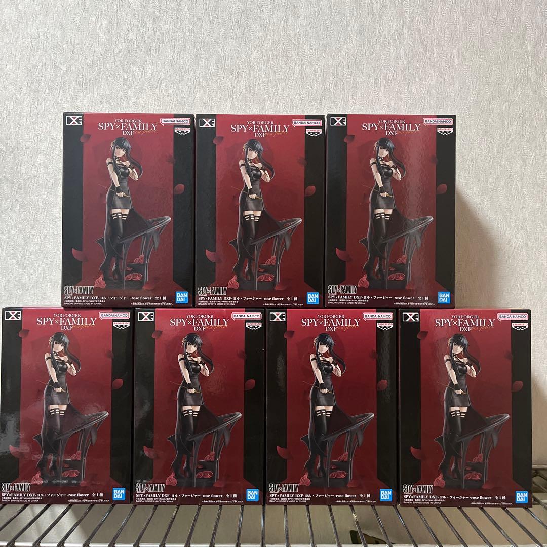 ヨル・フォージャー　DXF rose flower フィギュア　7点
