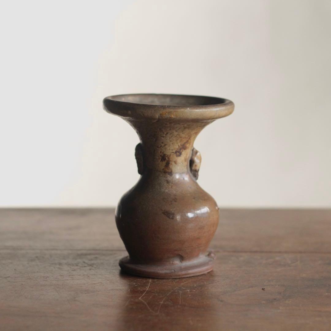 古い 仏花器 花器 古道具 アンティーク