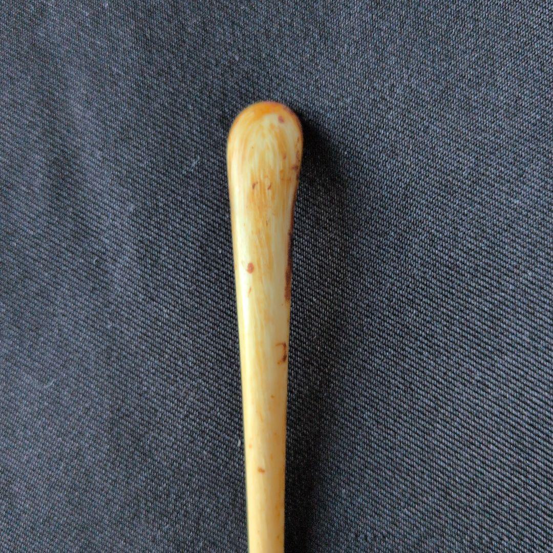 象牙風の茶杓と　菓子の取り箸