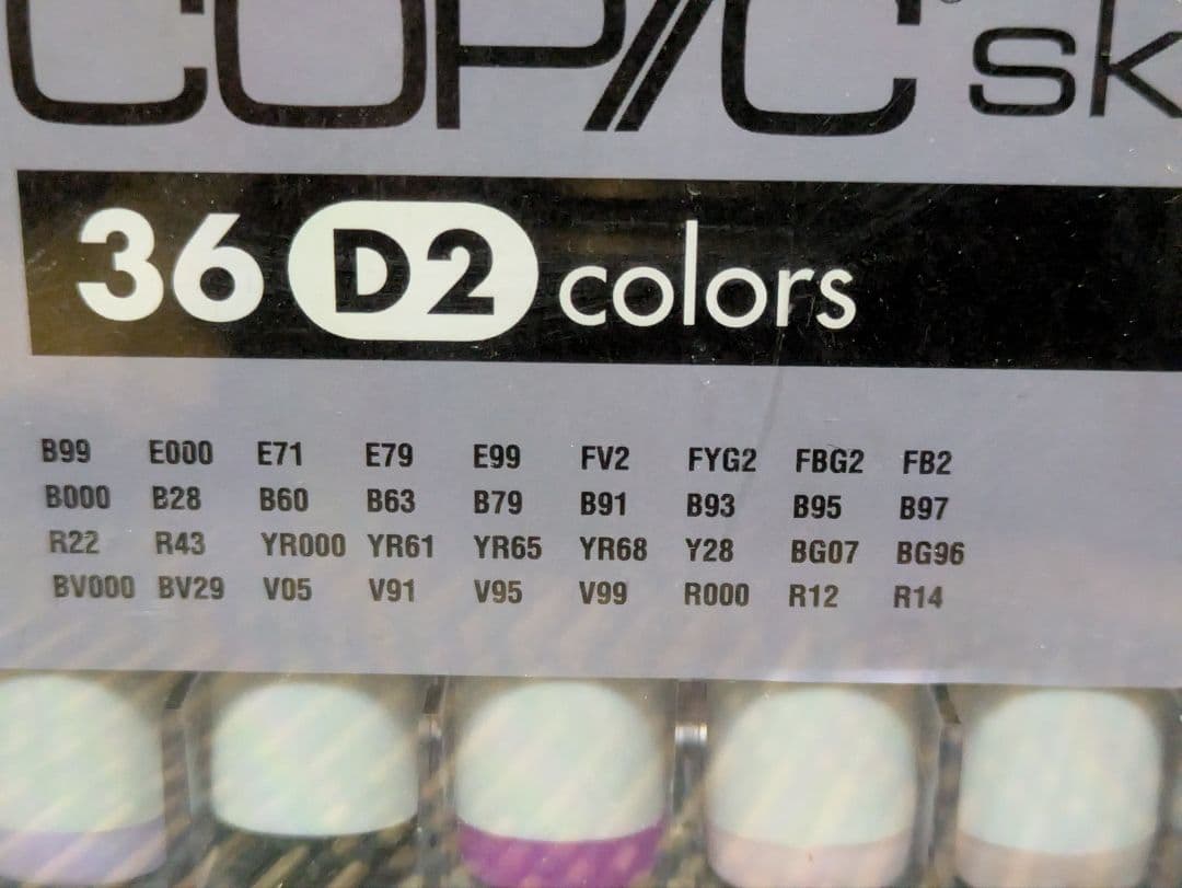 新品未使用 COPIC スケッチマーカー 36色セット