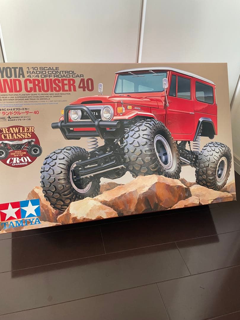 【希少廃盤】タミヤ CR01ランドクルー ザー40