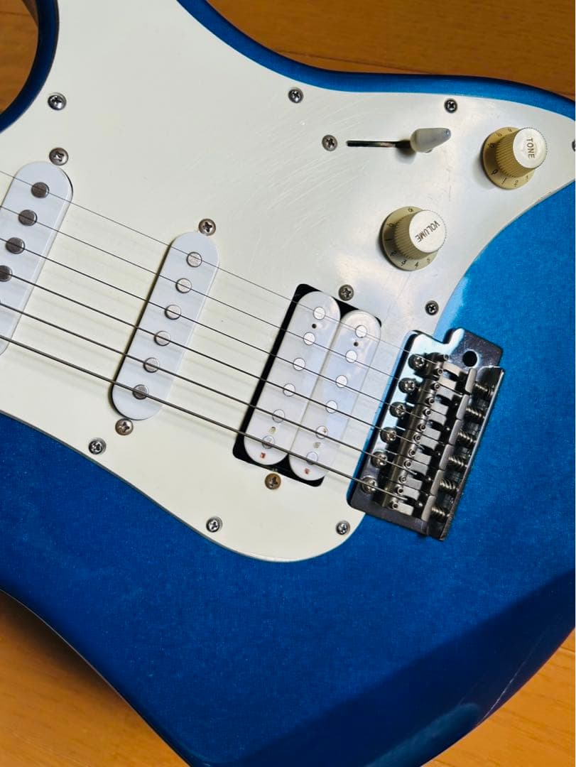 YAMAHA エレキギター 青 3ピックアップ　初心者向け　趣味