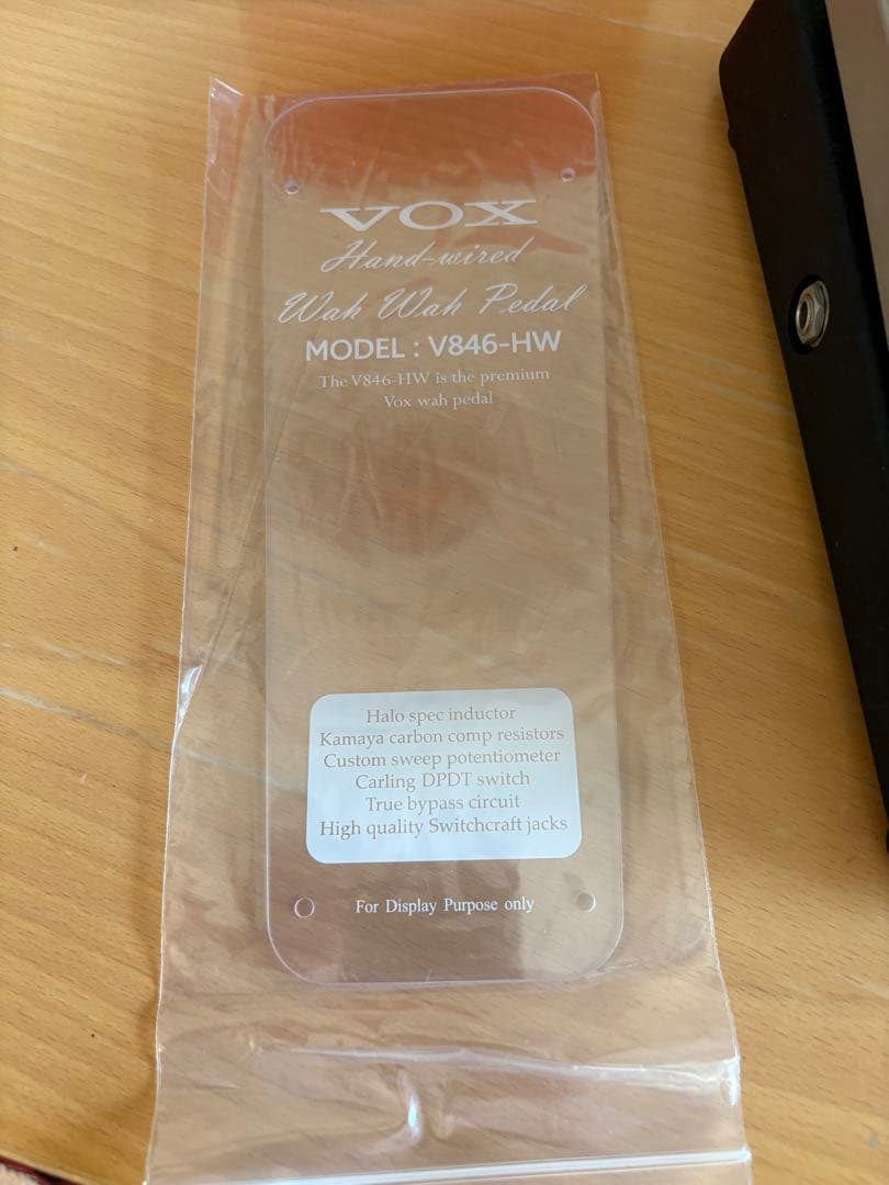 VOX V846ーHW(ハンドワイヤード)