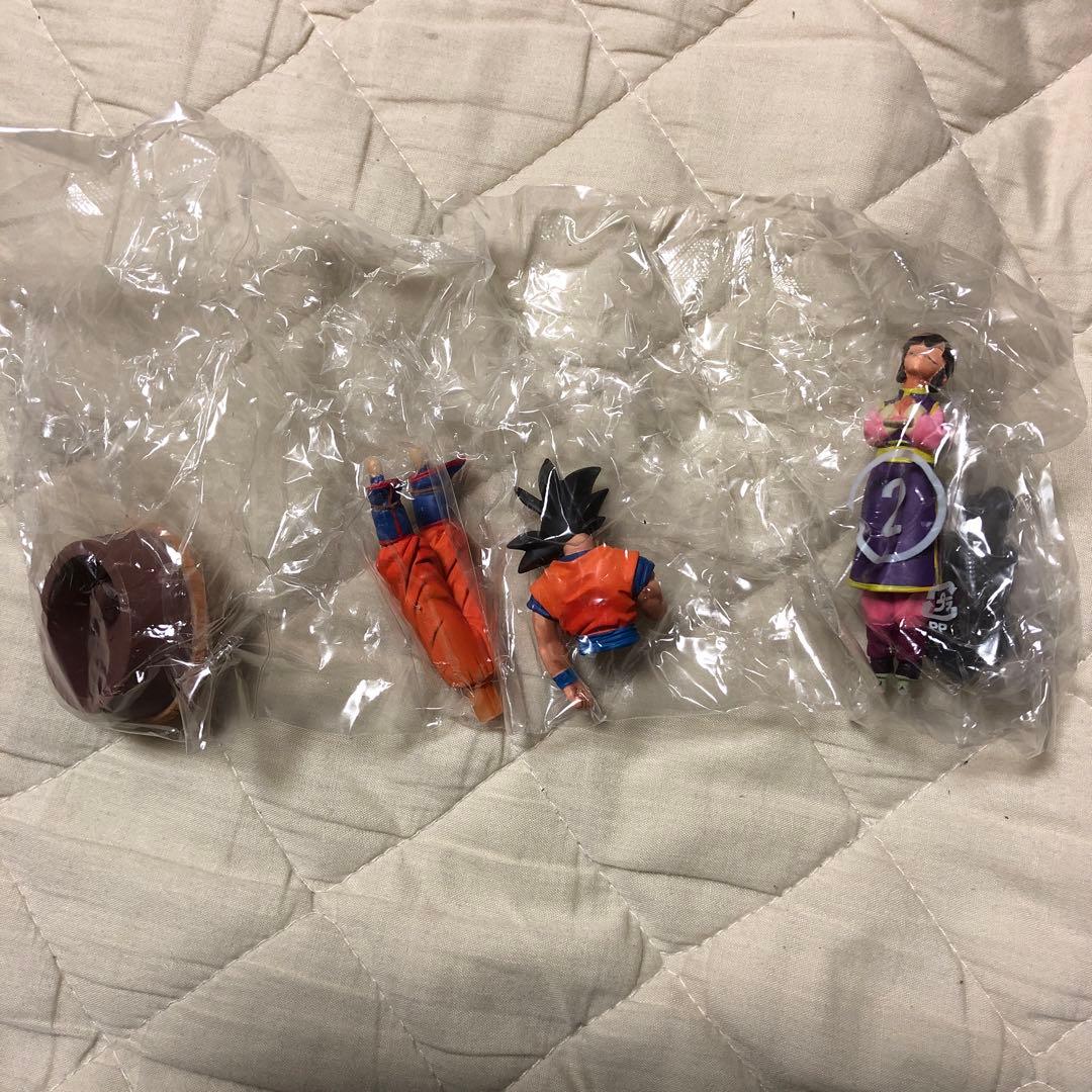 ドラゴンボールカプセル　約束のキス　孫悟空&チチ　カラー未開封　ボーナスパーツ
