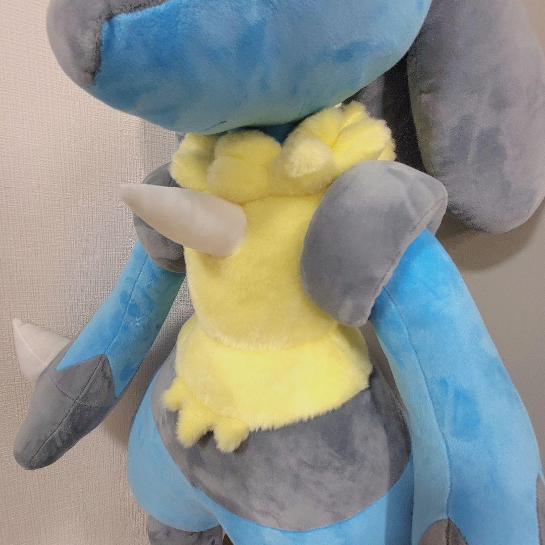 大幅ねさげ！　タグ付き　ポケモンセンター ルカリオ 等身大ぬいぐるみ