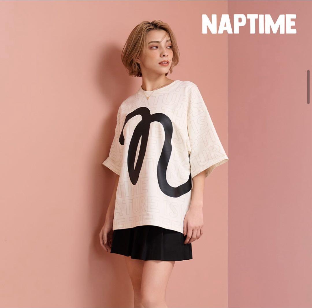 ナップタイム　naptime. Nissy 西島隆弘　Tシャツ　 総柄