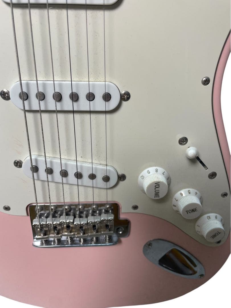 Greco WS-STD ピンク　ストラトタイプ　ギグバッグ付き