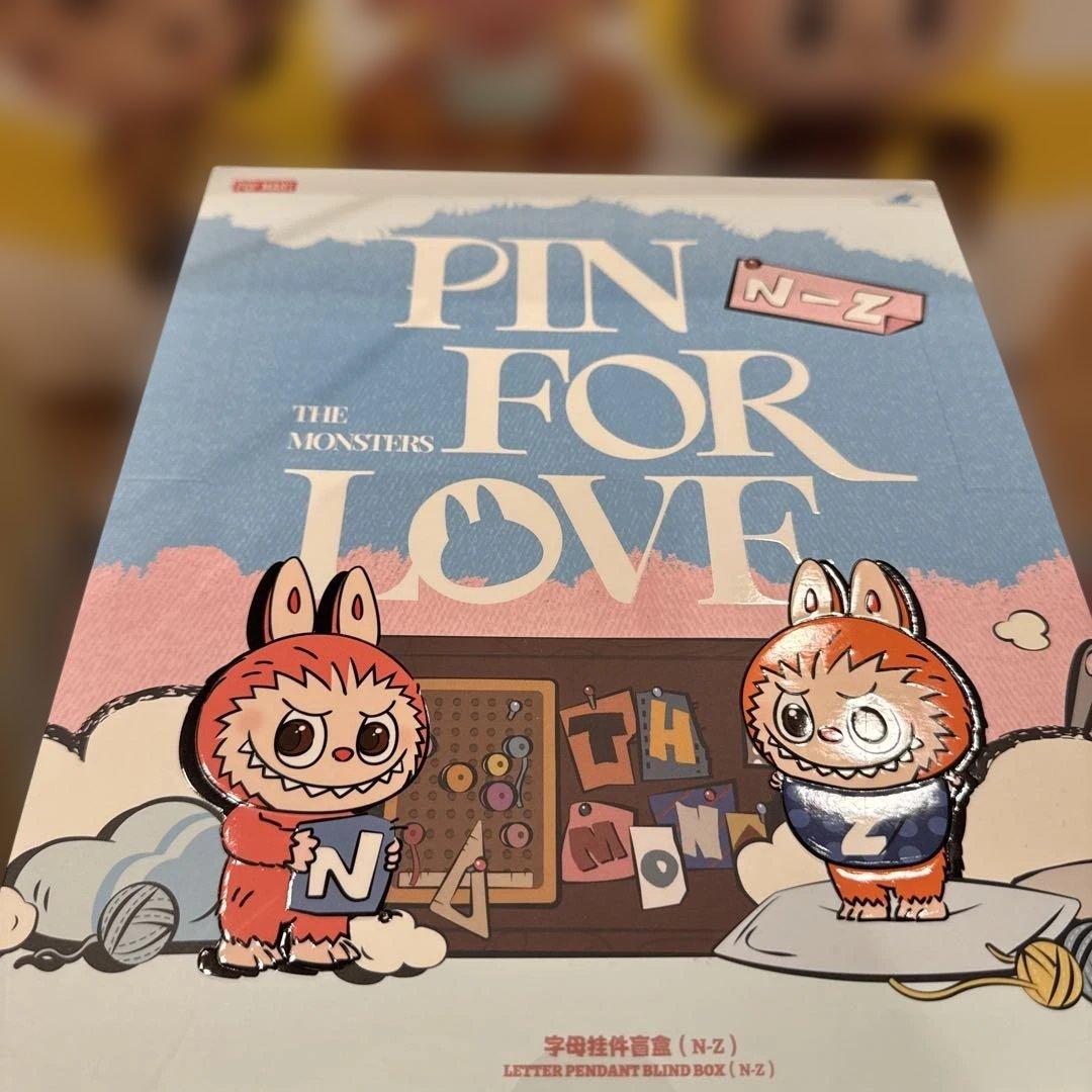 PIN FOR LOVE N-Z THE MONSTERS LABUBU ラブブ