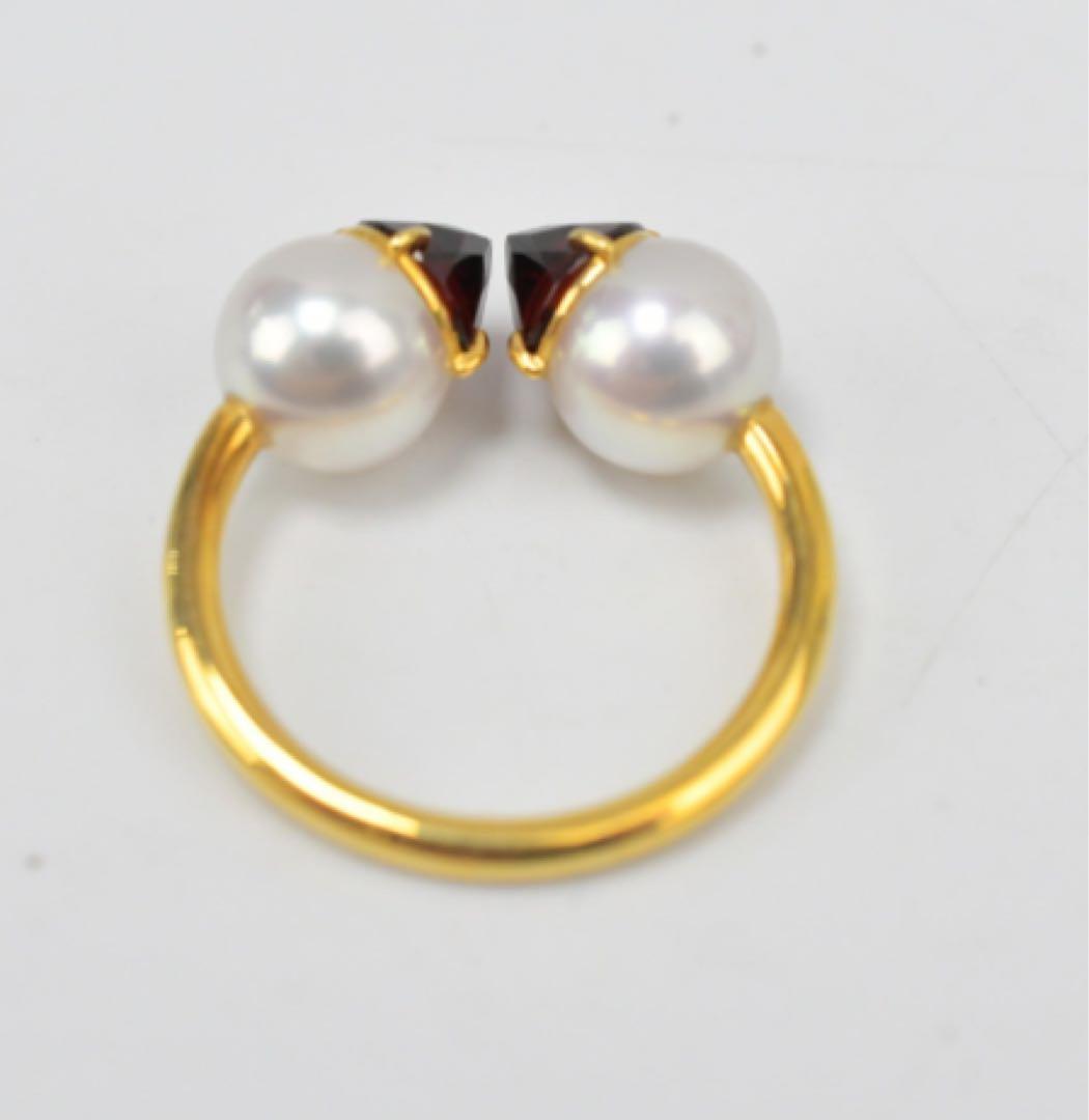 TASAKI リファインド　リベリオン　シグネチャーガーネットリング9号