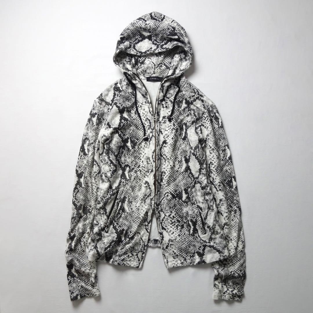 トップス 00s CIVARIZE Python Zip-up Hoodie vkei