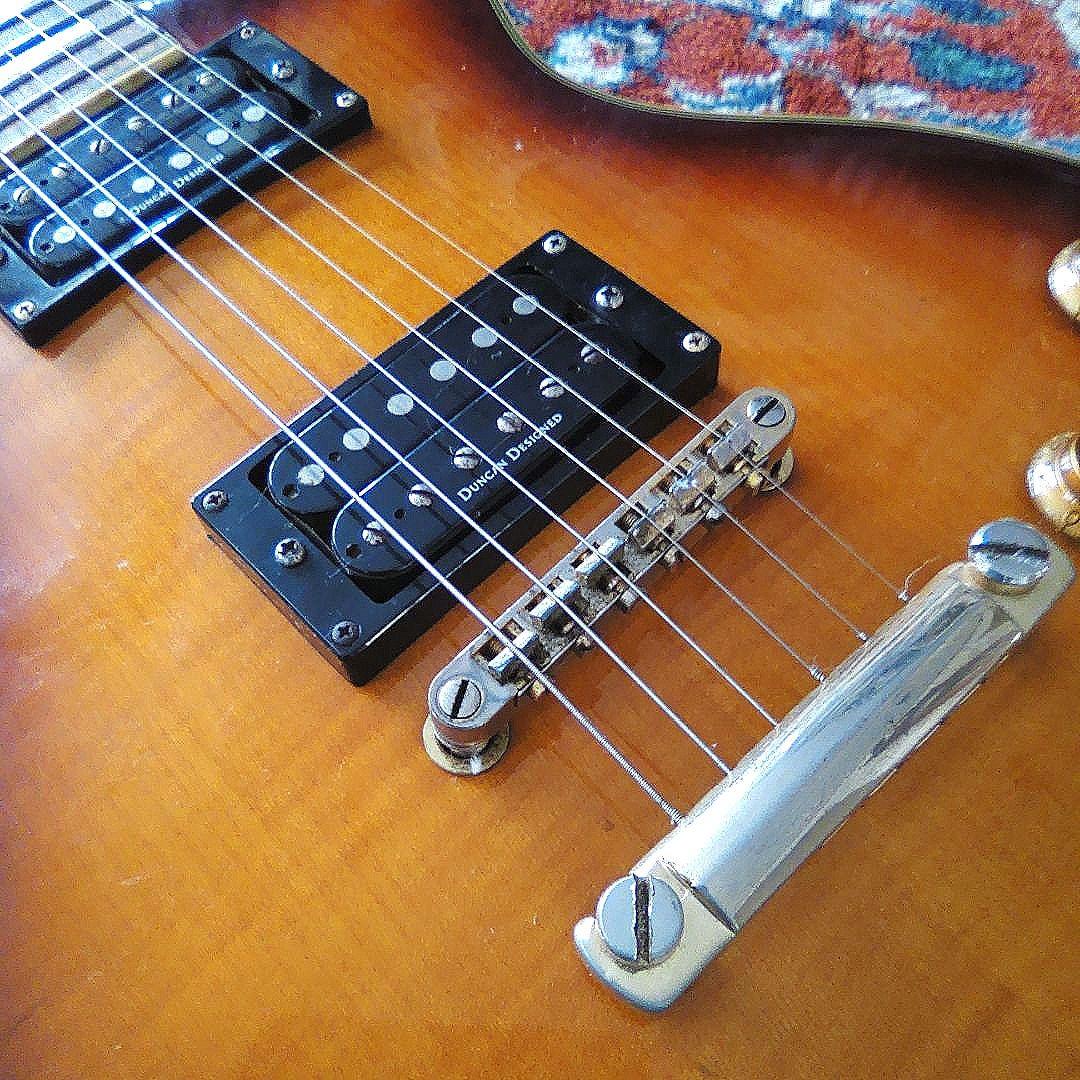 Aria Pro II PE-DLX セイモア ダンカン デザイン ピックアップ
