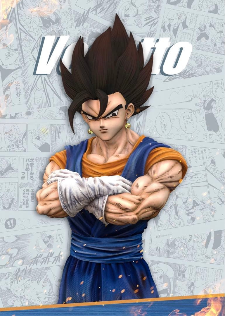 ドラゴンボール 1／4スケール 高配版 ベジット フィギュア ガレージキット