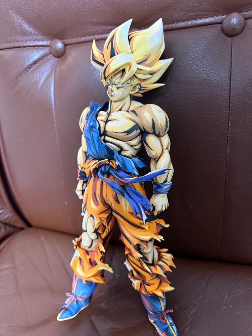 ドラゴンボールフィギュア　SMSP孫悟空　スーパーサイヤ人　二次元彩色リペイント