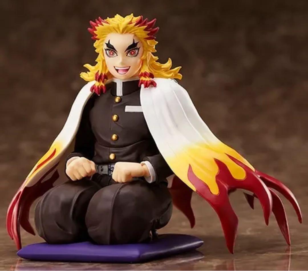 煉獄杏寿郎 アクションフィギュア 炎エフェクト付き