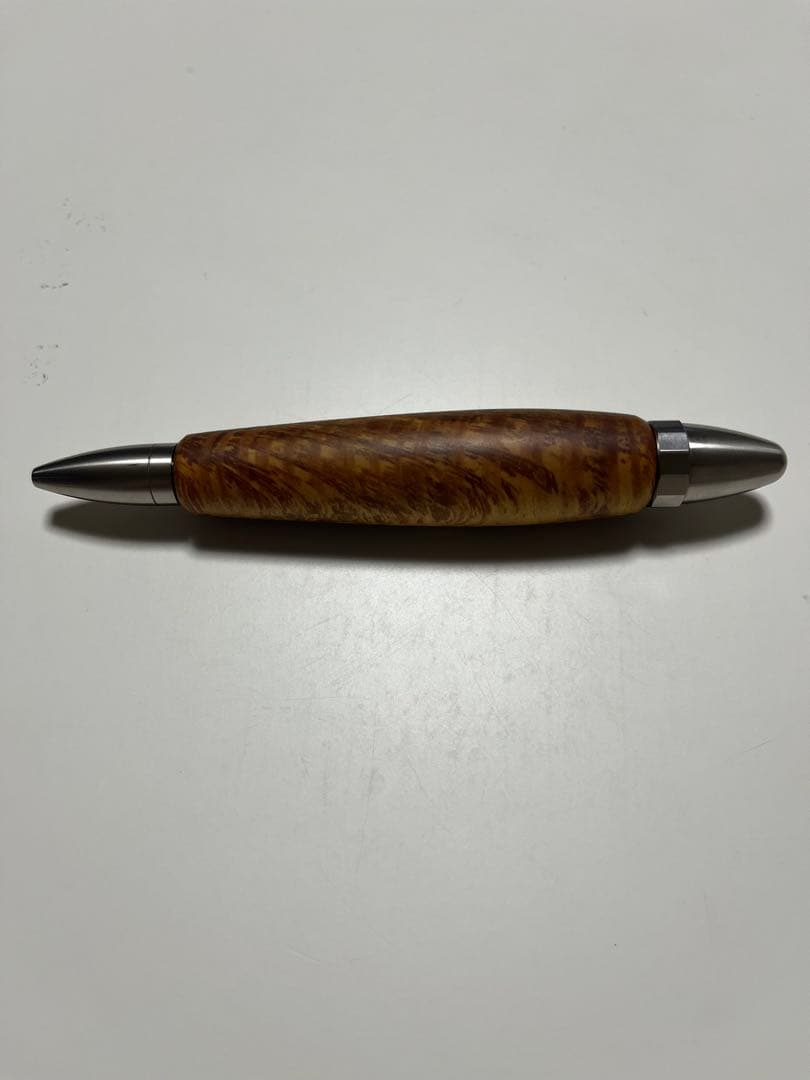 木製ボールペン 肥松　チタン製　「新春セール」